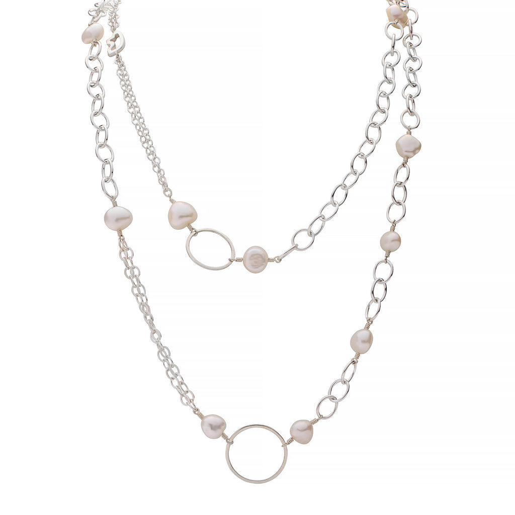 Pearls and Chain necklace – The Golden Bear