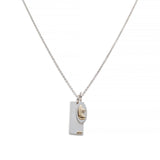 Two Tone Rectangle ID Tag