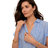 14k Yellow Gold Enclosed Baby Bear Necklace