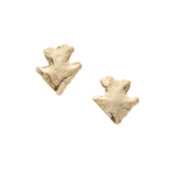 Tiny Arrowhead Earrings