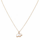 Mother of Pearl Baby Bear Necklace