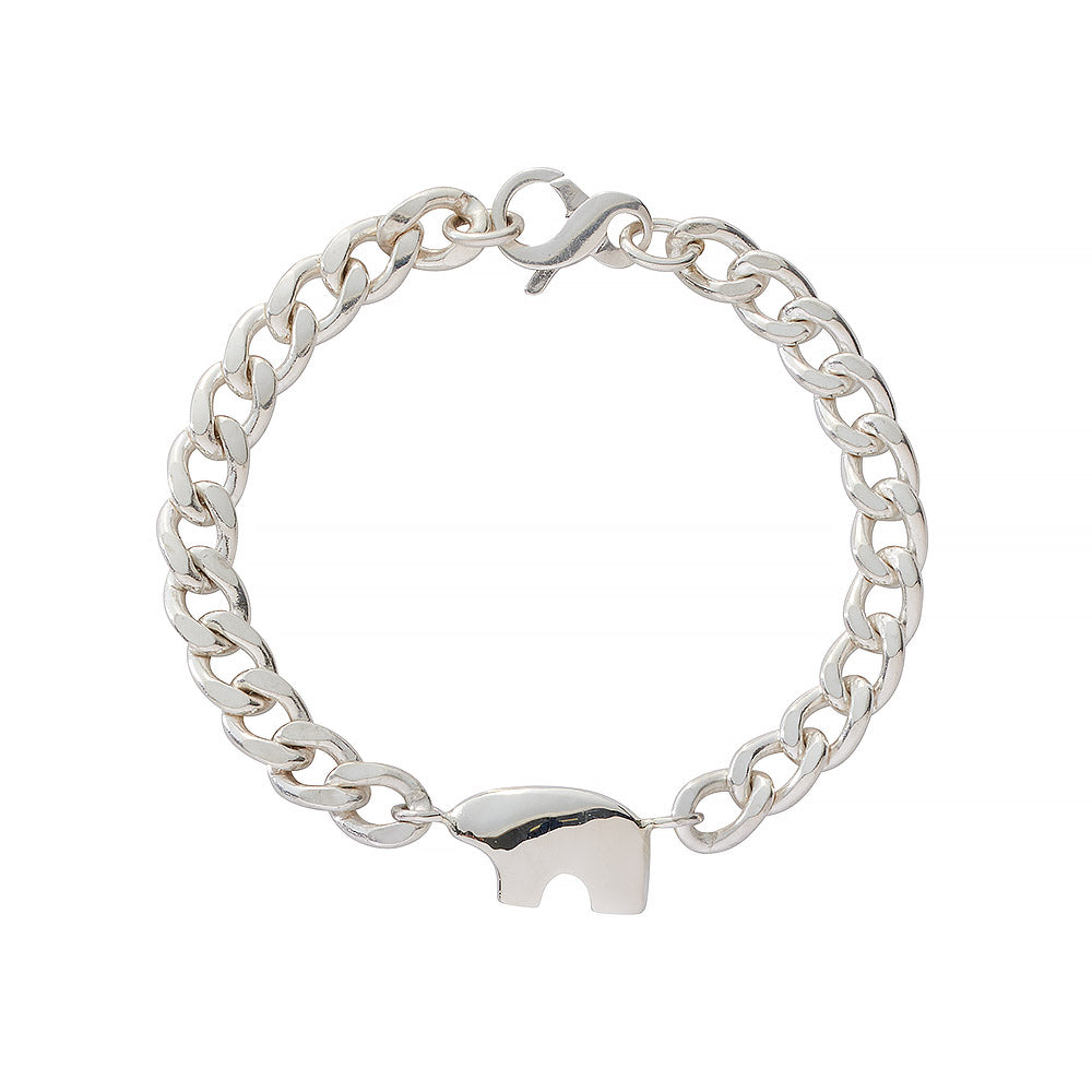 Sterling Silver Big Bear Bracelet – The Golden Bear