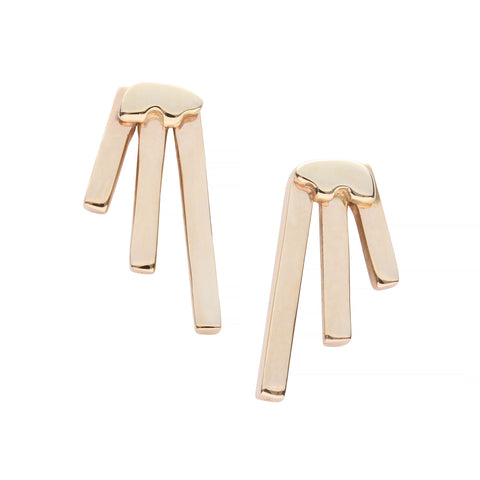 Triple Bar Earrings