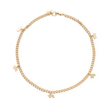 Golden Bear Anklet