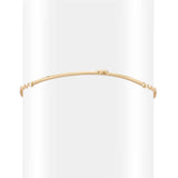 14ky Wire Bracelet with Chain