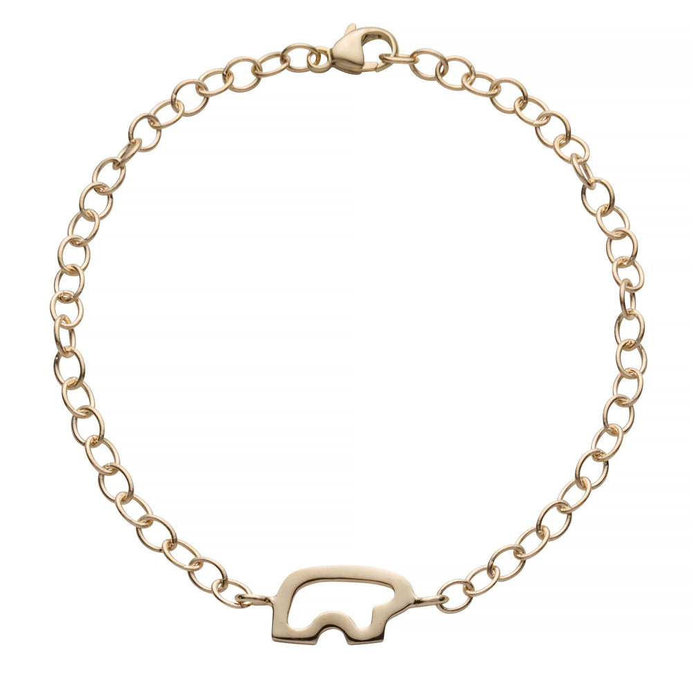 Bracelet De Montre BEAR Vintage 14mm - Or Ton Sur Ton - Acier Inoxydable - NOS