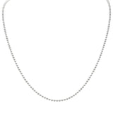 sterling silver ball chain