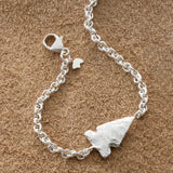 Sterling Silver Arrowhead Bracelet