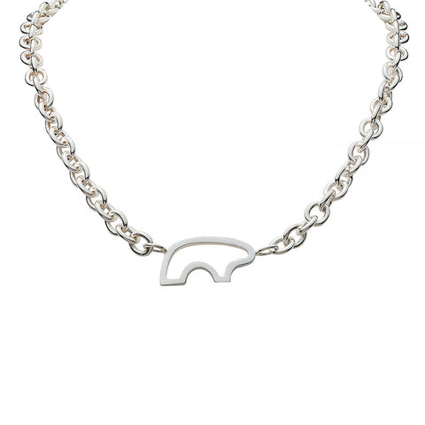 Polar Bear Necklace - 925 Sterling Silver | Bear necklace, Necklace, Silver