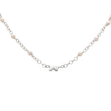 Sterling Silver Chain with Pearls