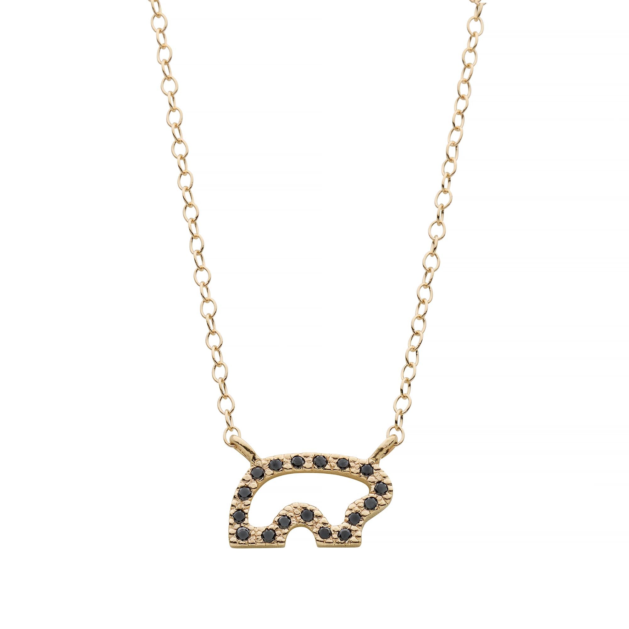 Black Diamond Silo Bear Pendant – The Golden Bear