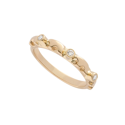 Tiny Bear Ring with Diamonds VARIANTS