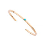 14ky Single Turquoise cuff

