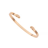 Double pave bear cuff