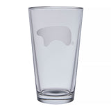 Golden Bear Pint Glass