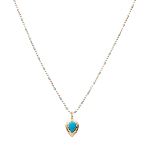 Turquoise Teardrop pendant