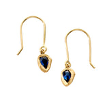 Blue Sapphire Earrings