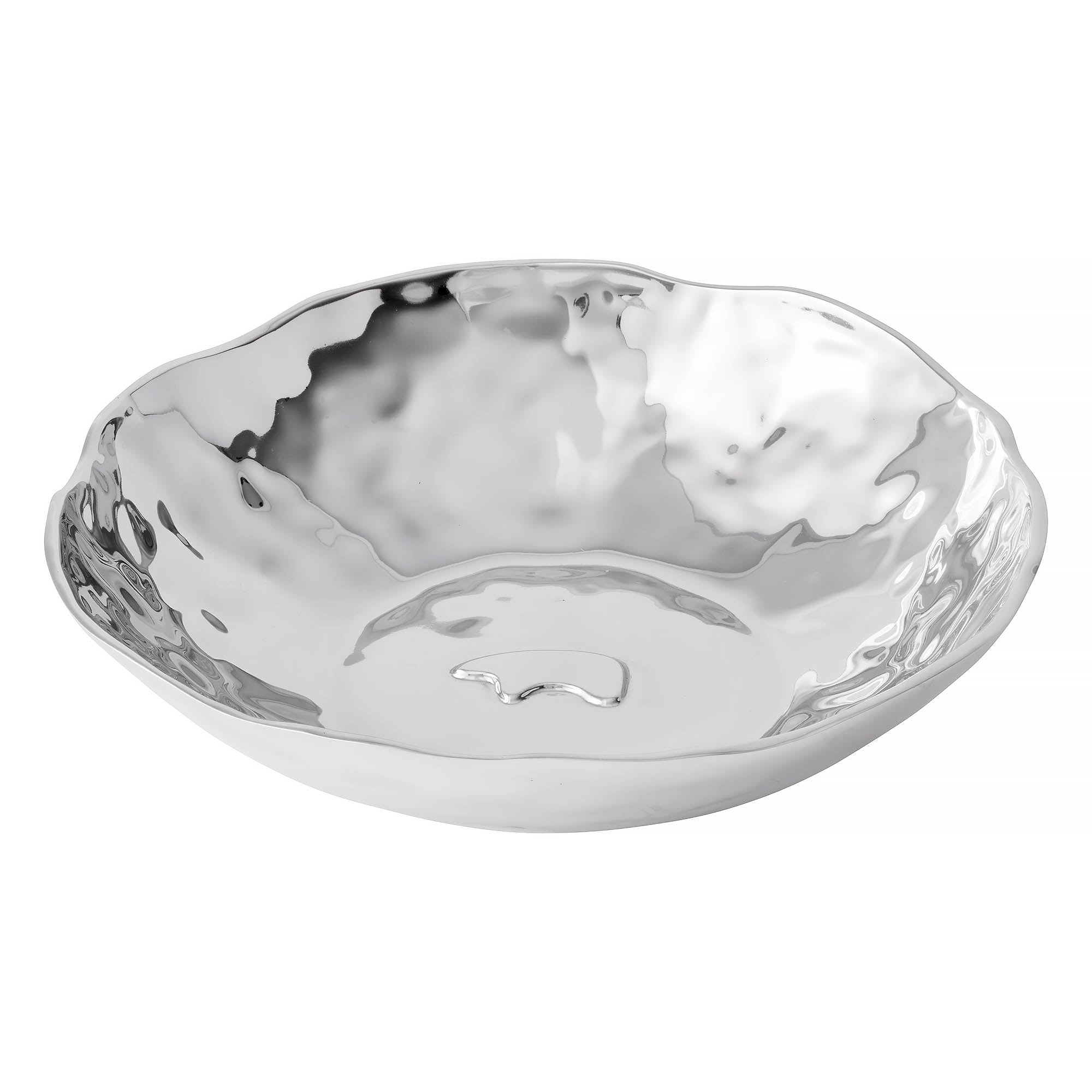 Large Metalware Salad Bowl