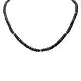 Midnight Blue Beaded Necklace
