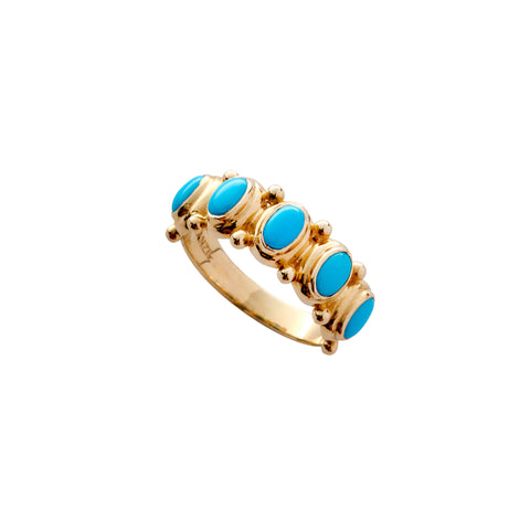 14ky Turquoise Ring