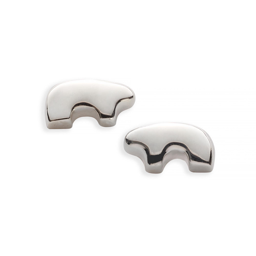 Silver Beefy Bear Earrings – The Golden Bear