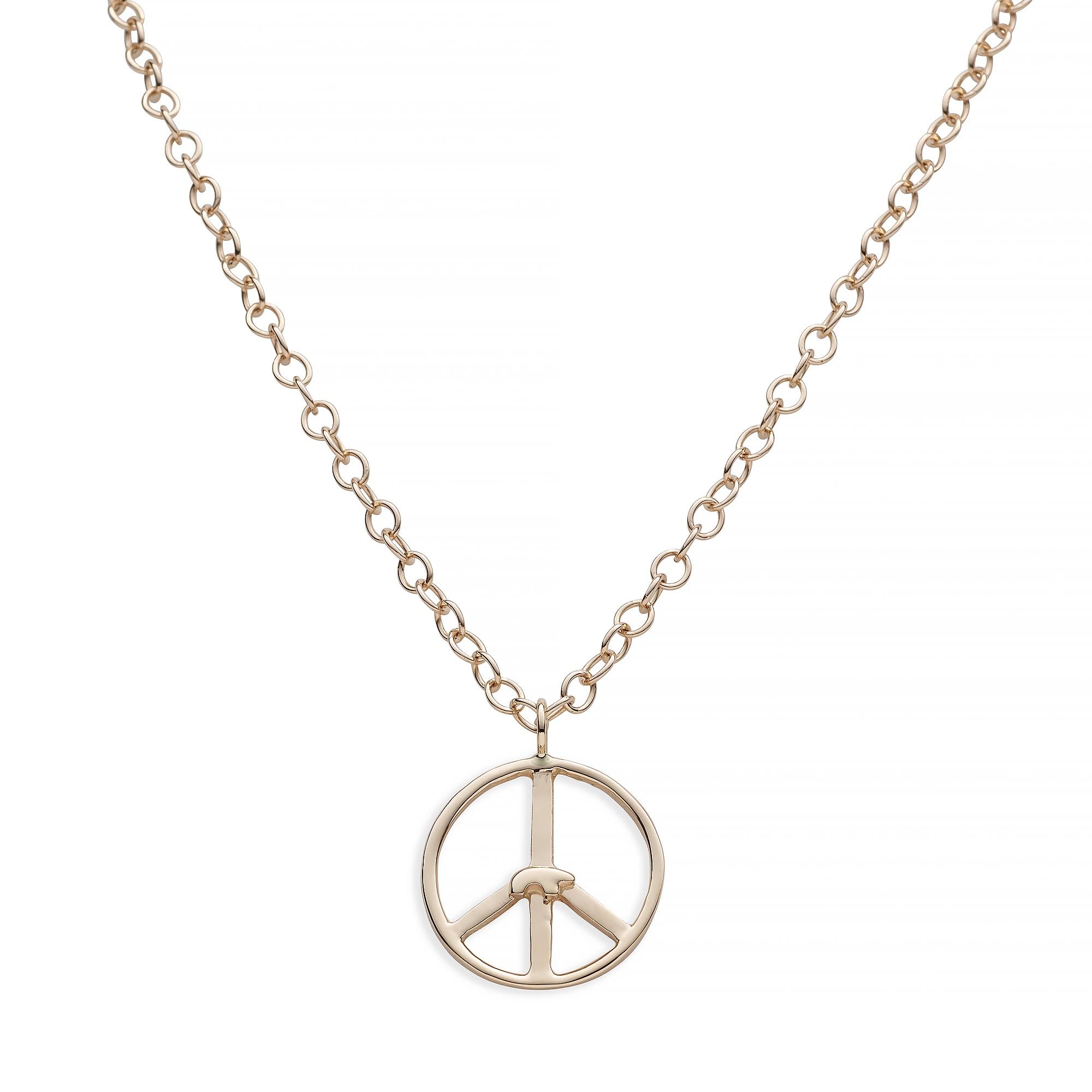 Peace Sign Pendant Necklace - Dk Hawaiian Collections