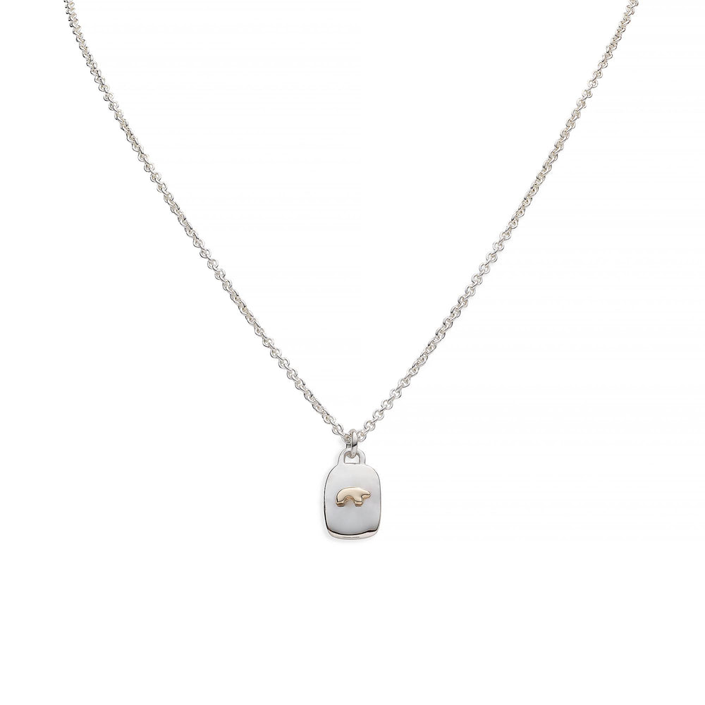 Rounded Rectangle Pendant – The Golden Bear