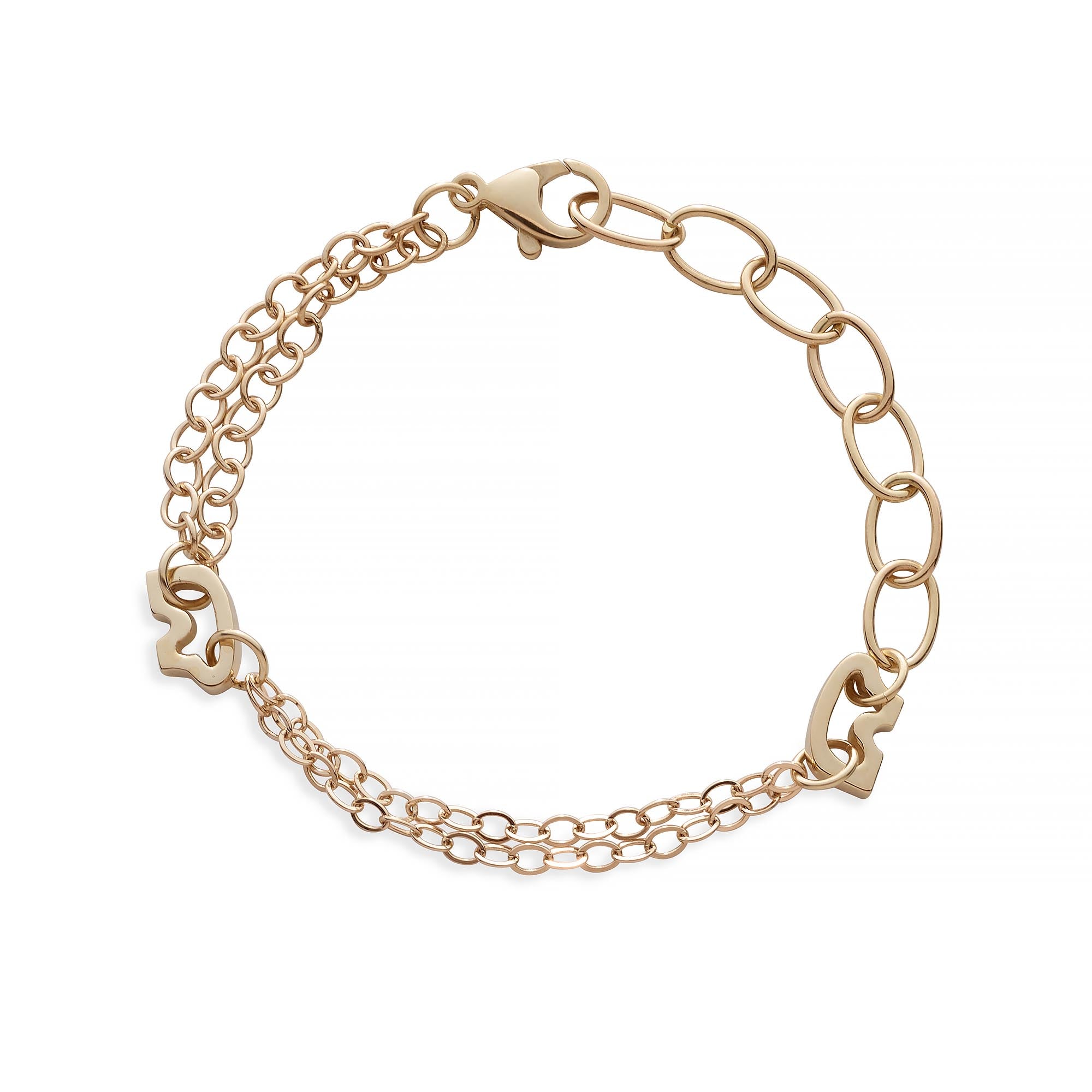Chunky Silver Chain Bracelet with Personality and Charm | Sterling Silver  Daily Wear – AMBER E LEA