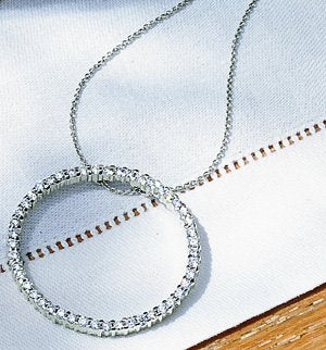 Funky Geometric Circle Necklace – Alison Lush Jewellery