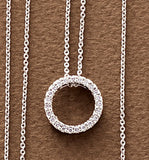 Small Circle of Life Necklace-Yellow Gold