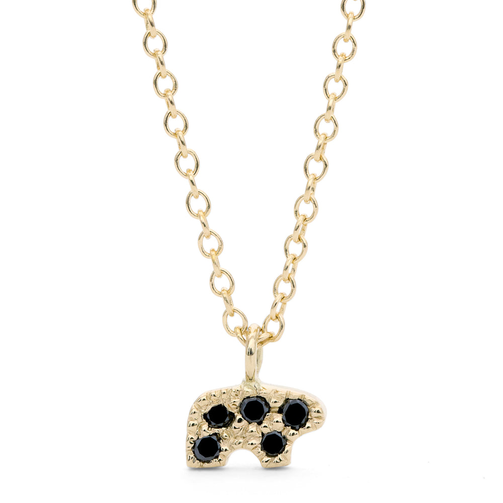 Sold at Auction: 18Kt WG & 12.25ct. Diamond Teddy Bear Necklace | Bear  necklace, Jewelry auction, Diamond