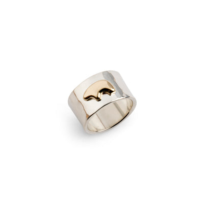 Hammered Band Ring – The Golden Bear