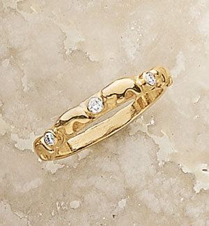 Tiny Bear Ring with Diamonds VARIANTS