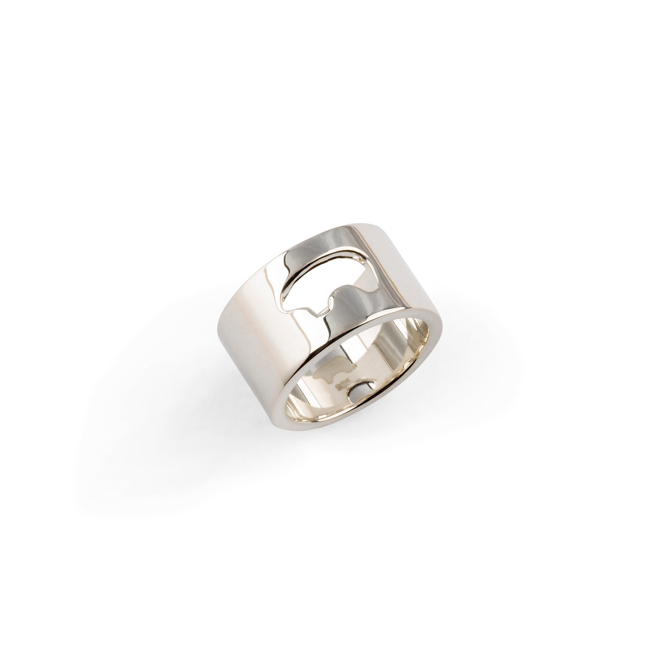 Silver Silo Bear Ring – The Golden Bear