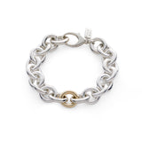 Single Gold Link Bracelet