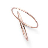 Rose Gold Thick and Thin Bangles