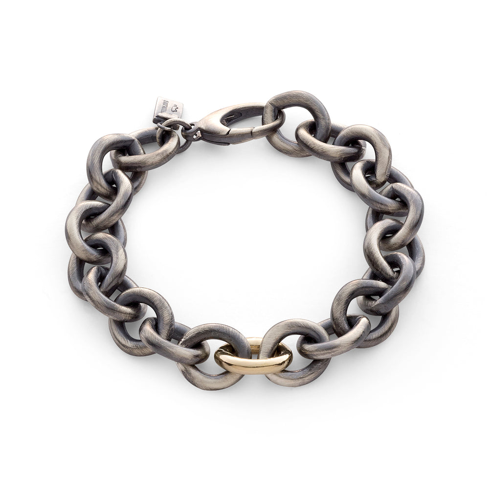 Handmade Silver Oxidized Bracelet Gokhroo Bangles – AryaFashions