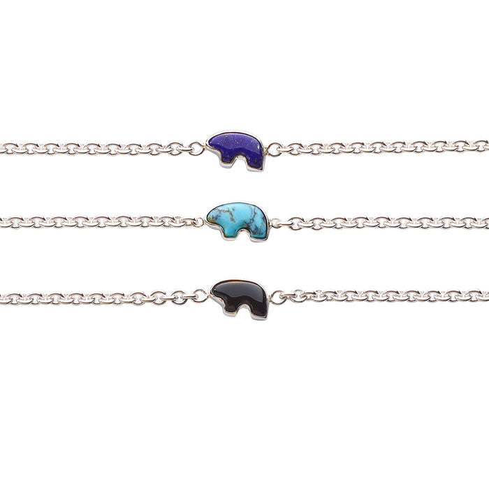 Bear Pendant Beaded Bracelet Adjustable Hand Jewelry - Temu