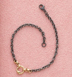 14ky Circle Charm Bracelet