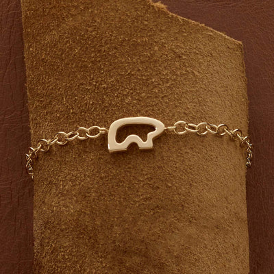 Braided Cord Bear Charm Bracelet – The Golden Bear