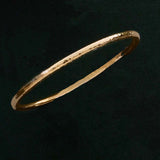 Hammered Wire Bangle