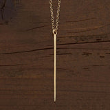 14ky Gold Spike Pendant