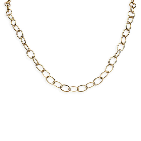 Open Link Chain Necklace