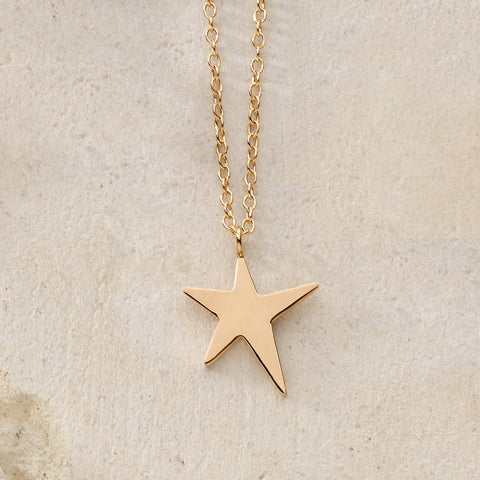 14ky Gold Star Pendant