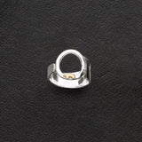 Sterling Silver Open Lasso Ring