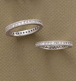 14kw Pave Eternity Band