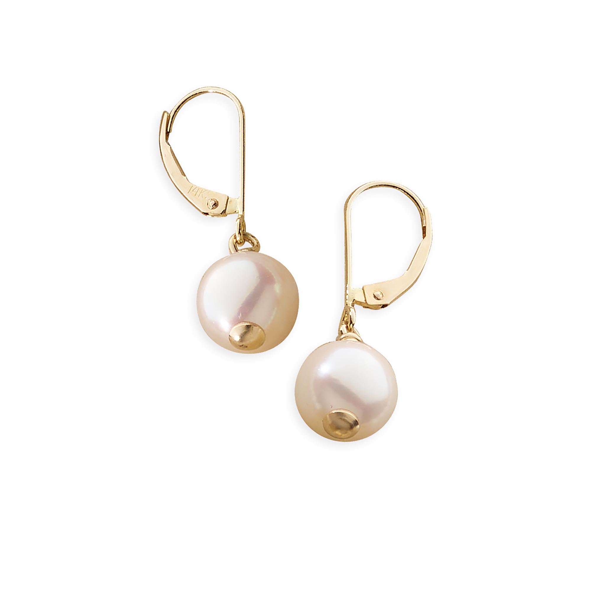 Buy Gold Plated Pearl Beads Drop Earrings for Women Online at Silvermerc |  SBE9L_321 – Silvermerc Designs