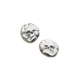 Silver Nugget Earrings